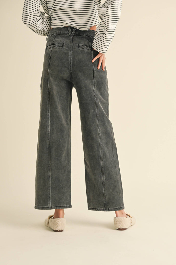 Small - Straight Leg Ankle Denim
