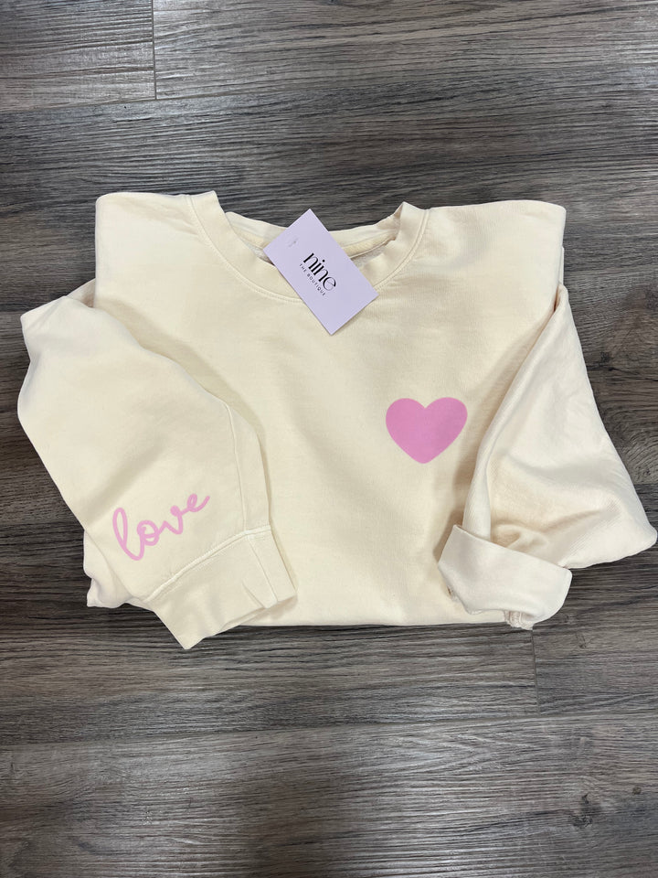 You Are Loved Graphic Pullover