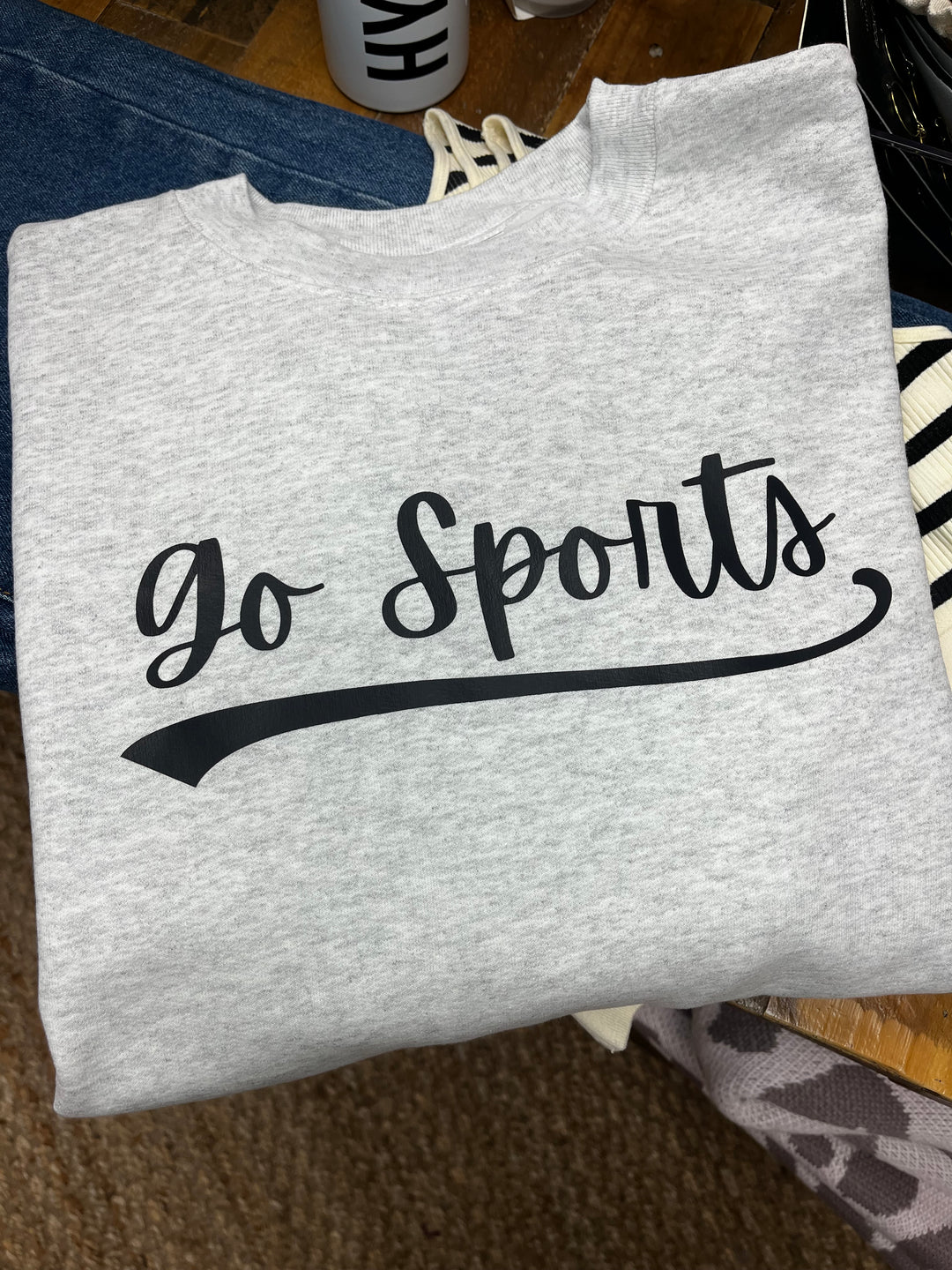 The “Go Sports” Crewneck