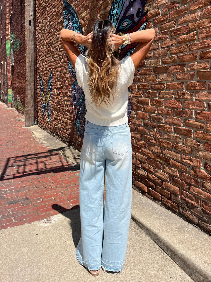High-Rise Relaxed Wide Leg