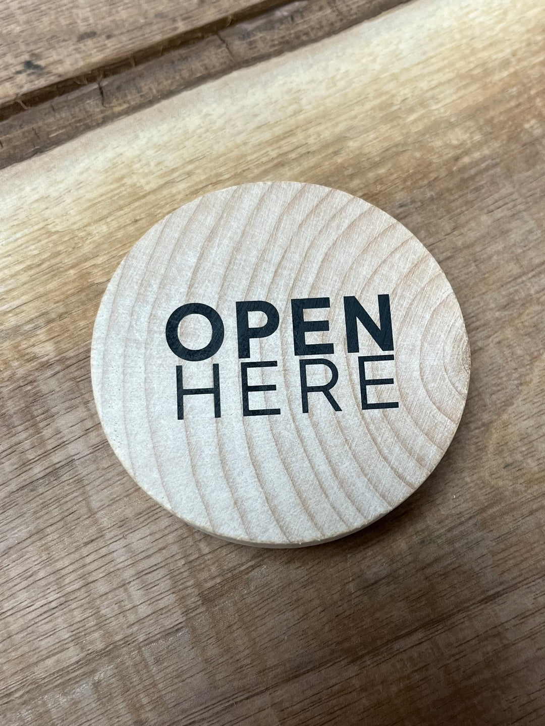Bottle Opener - Open Here