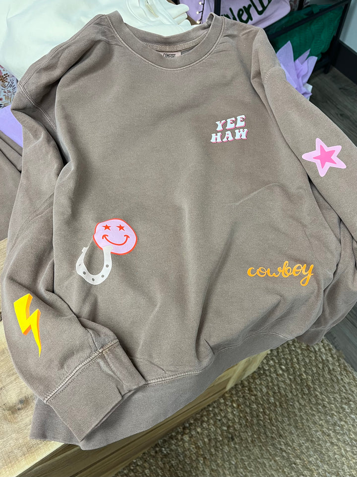 Yee-Haw Graphic Pullover
