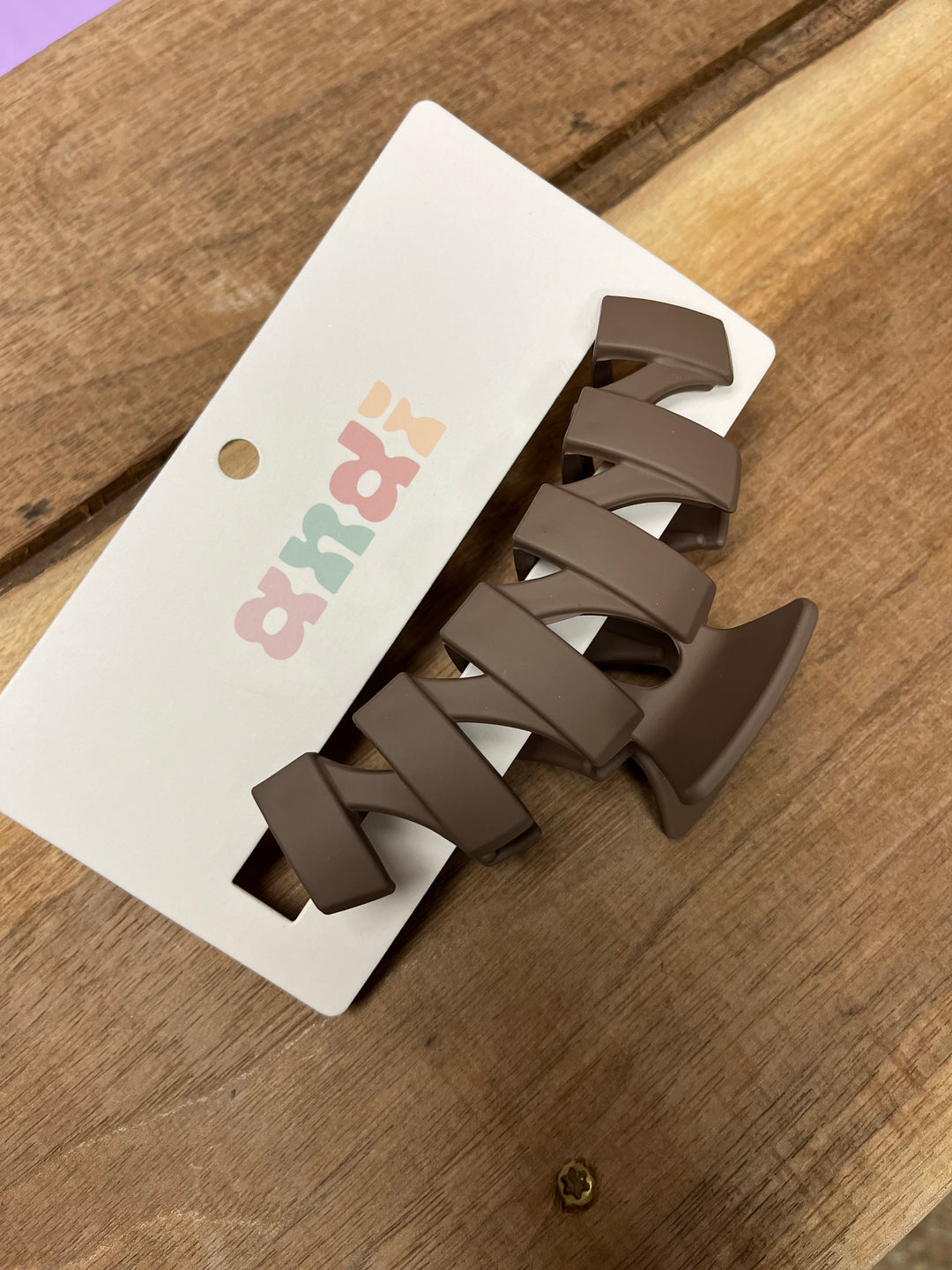 Cedar Claw Clip