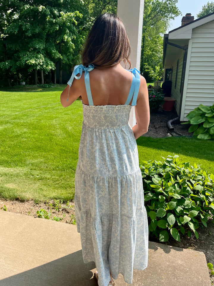 Golden Hour Floral Maxi Dress