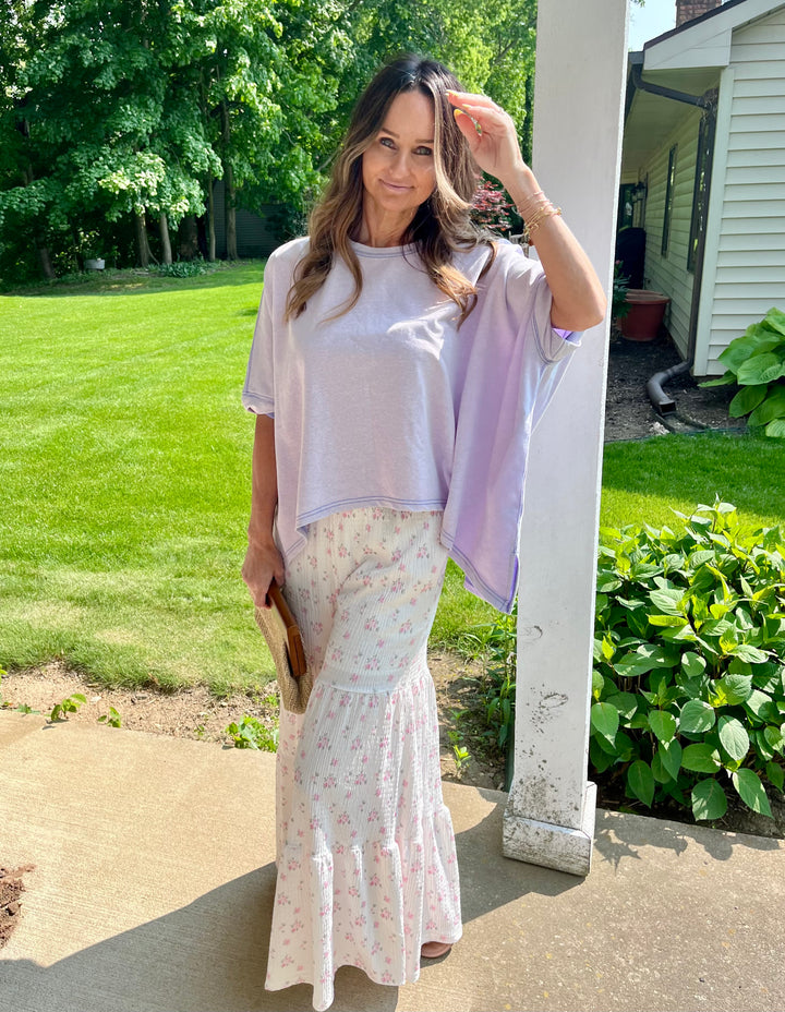 MEDIUM - Flowy Floral Boho Pants
