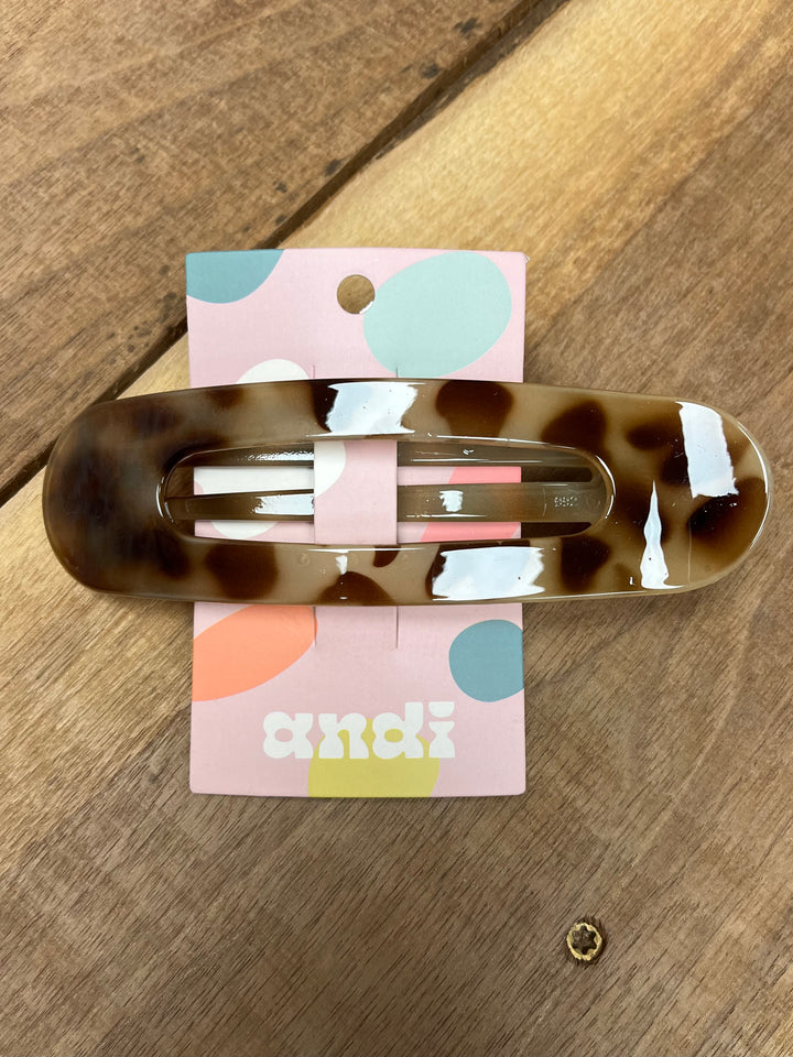 Oversized Flat Claw Clip