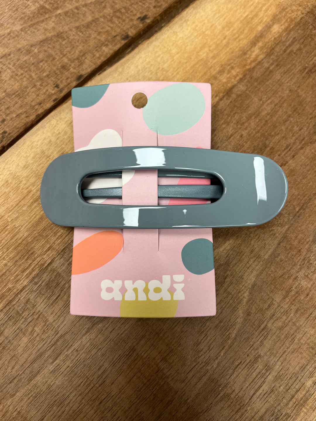 Glossy Flat Claw Clip