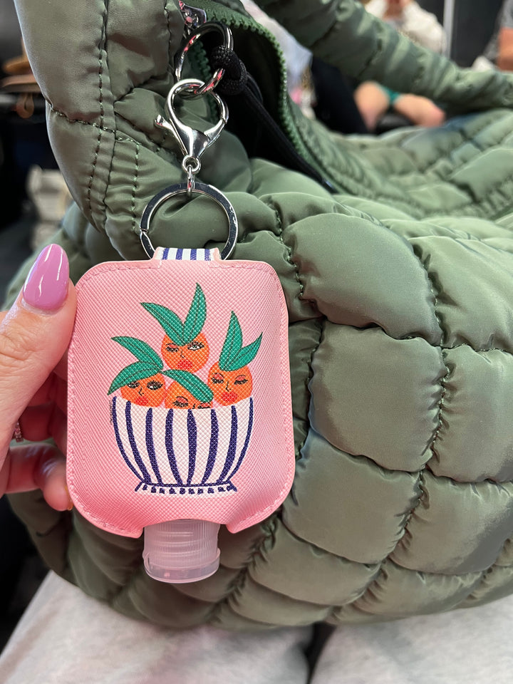 Sassy Oranges Hand Sanitizer Holder