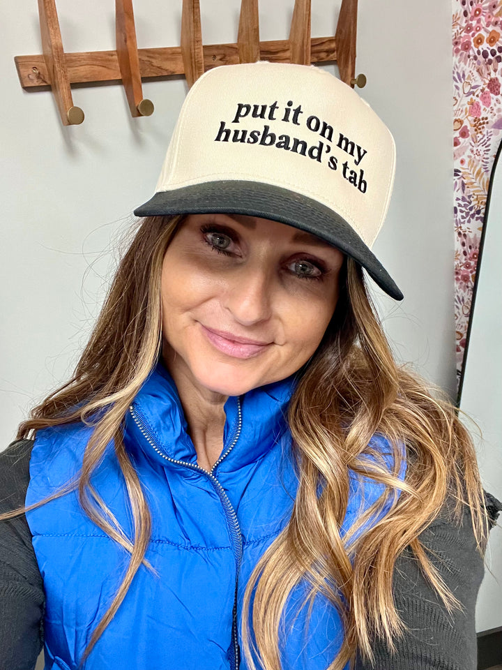 Husband's Tab Vintage Hat