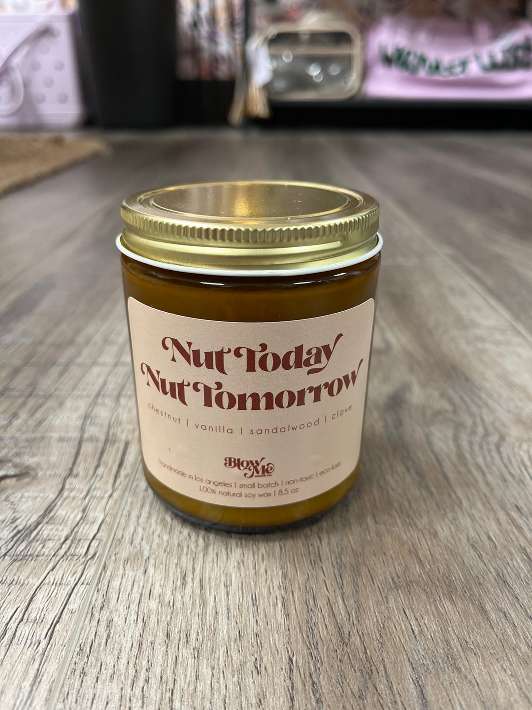 Candle - Nut Today, Nut Tomorrow