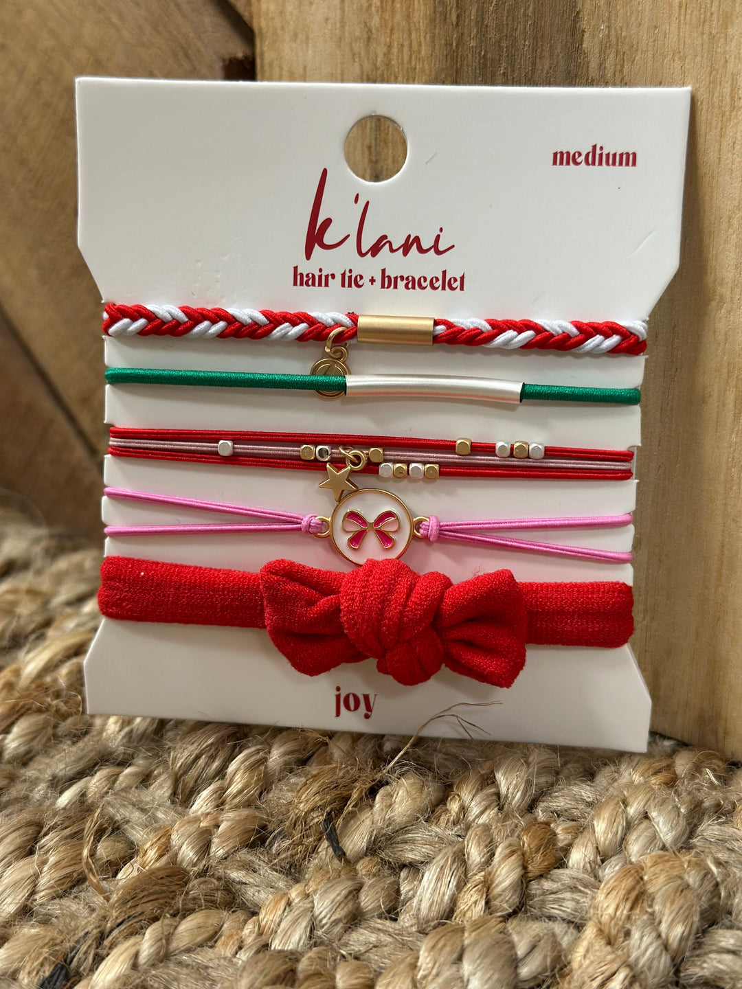 Joy Hair Tie Bracelets