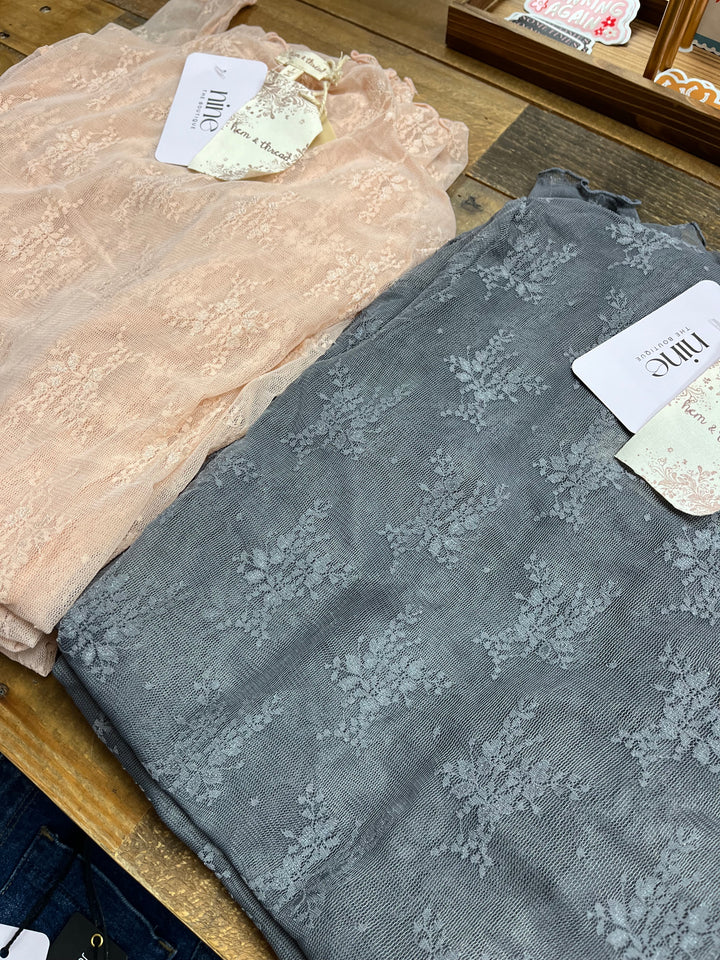 Large - Colette Lace Top