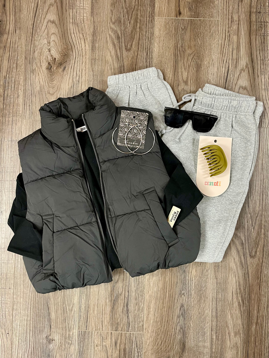 The Urban Crop Puffer Vest