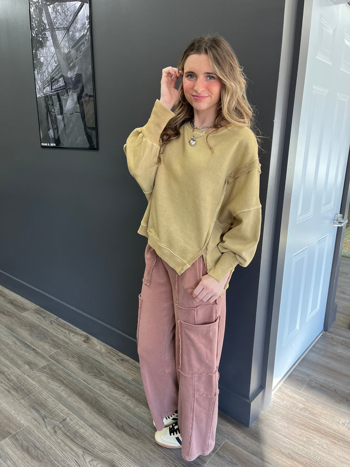 Oversized Utility Sweatpants