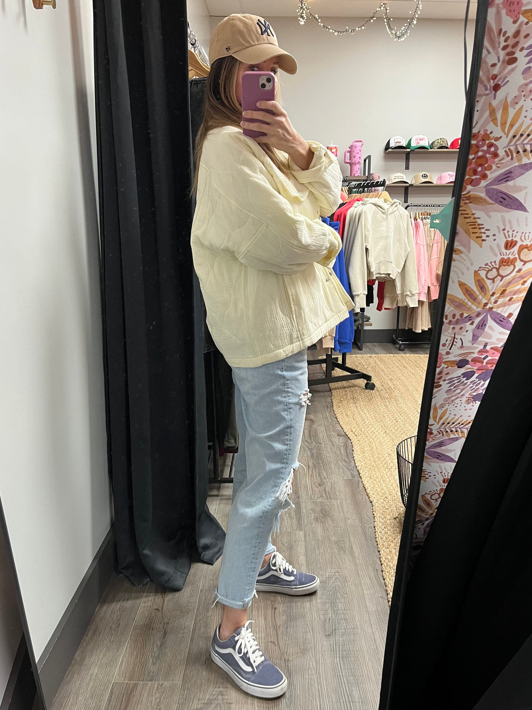 Medium - Raglan Quilted Jacket
