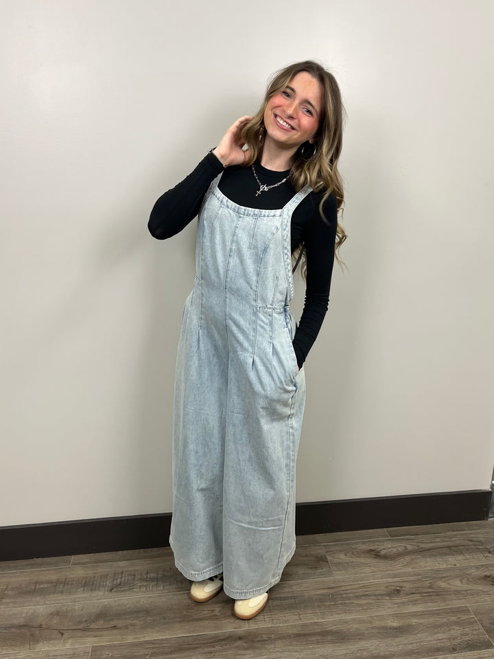 Karly Denim Jumpsuit