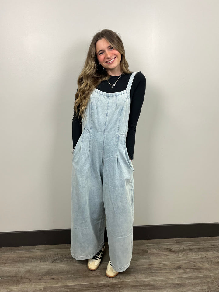 Karly Denim Jumpsuit