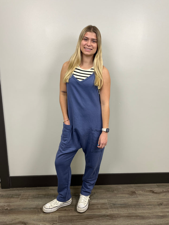 Nikki French Terry Jumpsuit