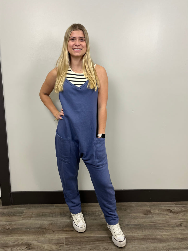 Nikki French Terry Jumpsuit