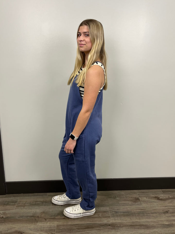 Nikki French Terry Jumpsuit