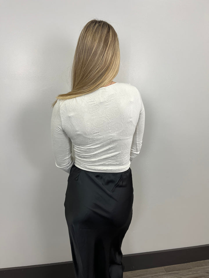 Jacquard Cardigan