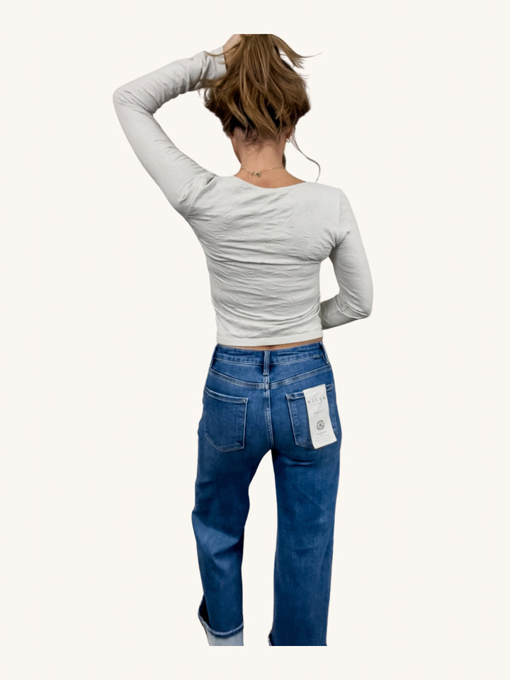 The Hamptons Cuffed Risen Jeans