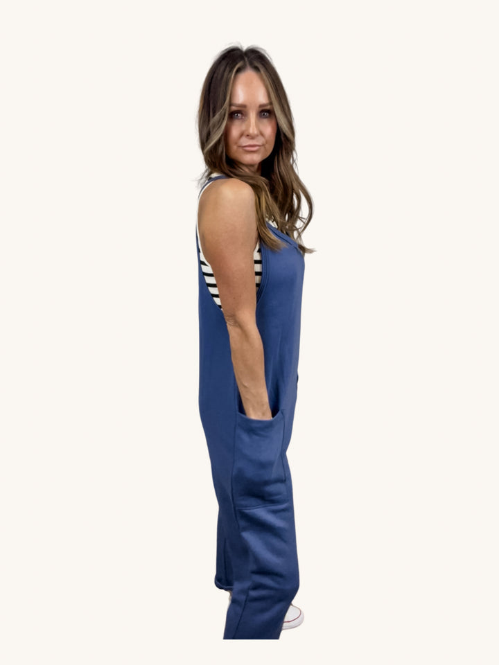 Nikki French Terry Jumpsuit