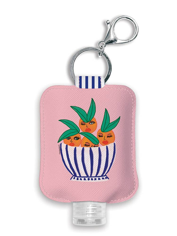 Sassy Oranges Hand Sanitizer Holder