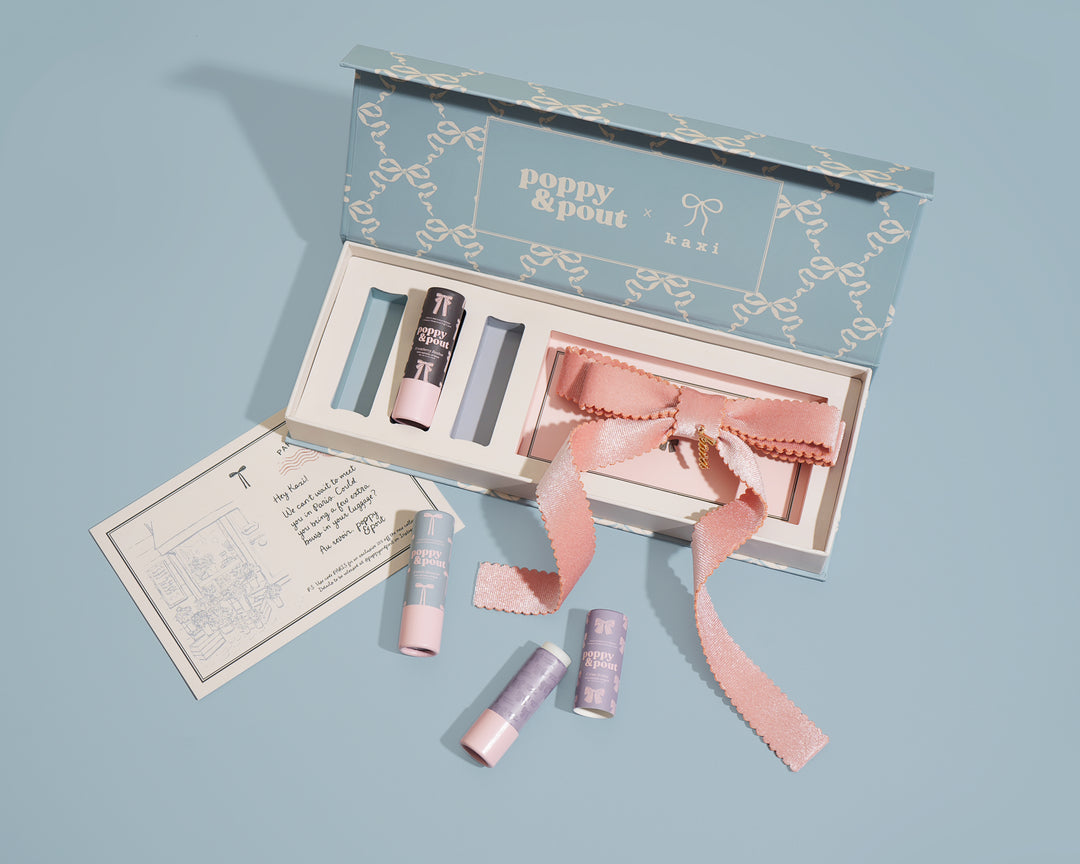 Poppy & Pout Lip Balm x Kaxi Coquette Gift Set