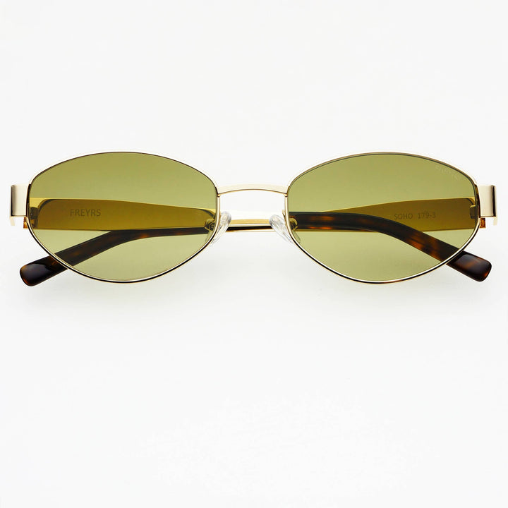 Soho Womens Oval Sunglasses