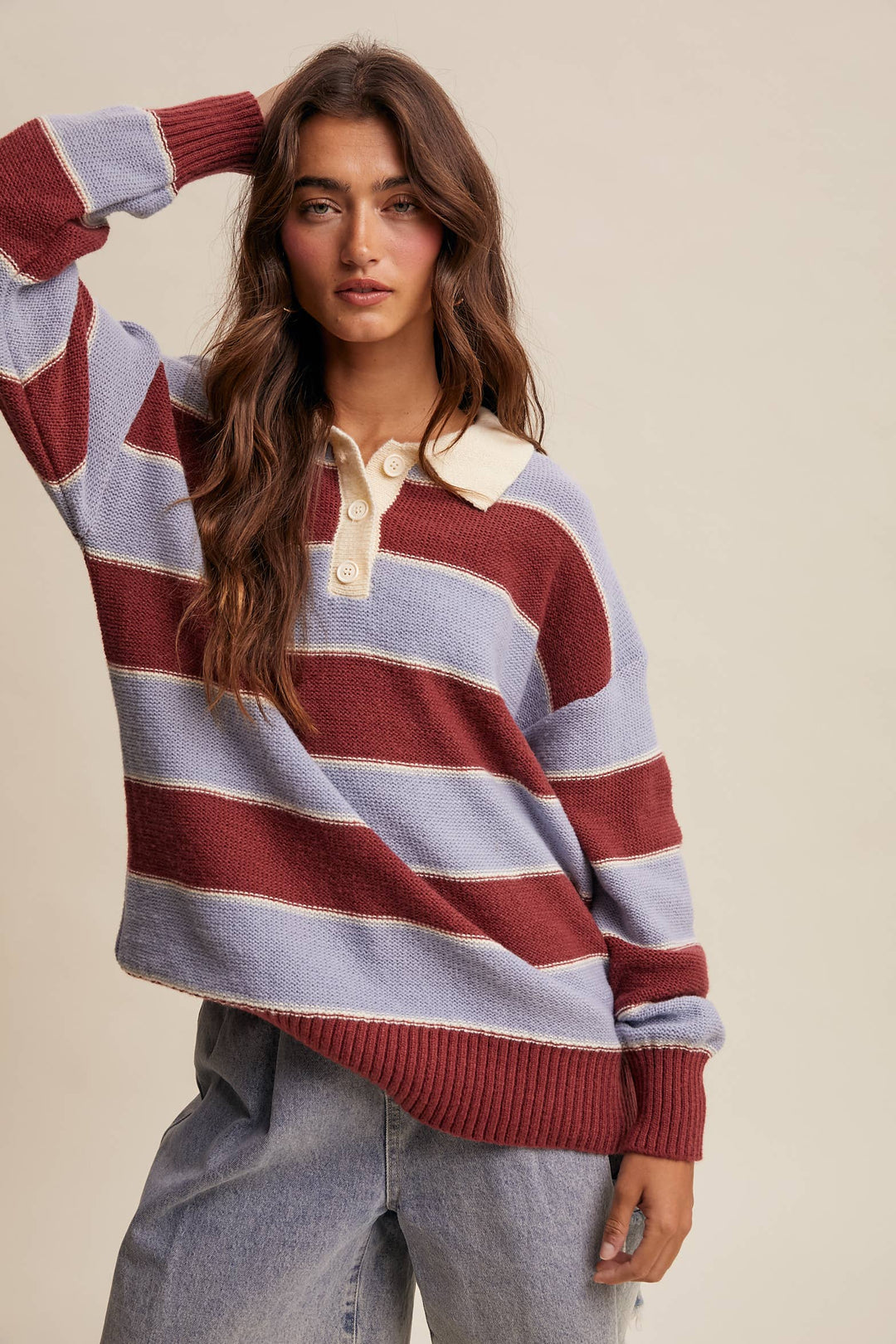 The Rugby Polo Sweater