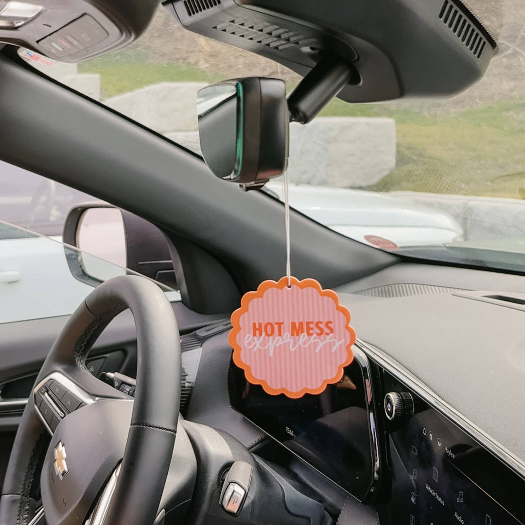 "Hot Mess Express" New Car Scent Air Freshener