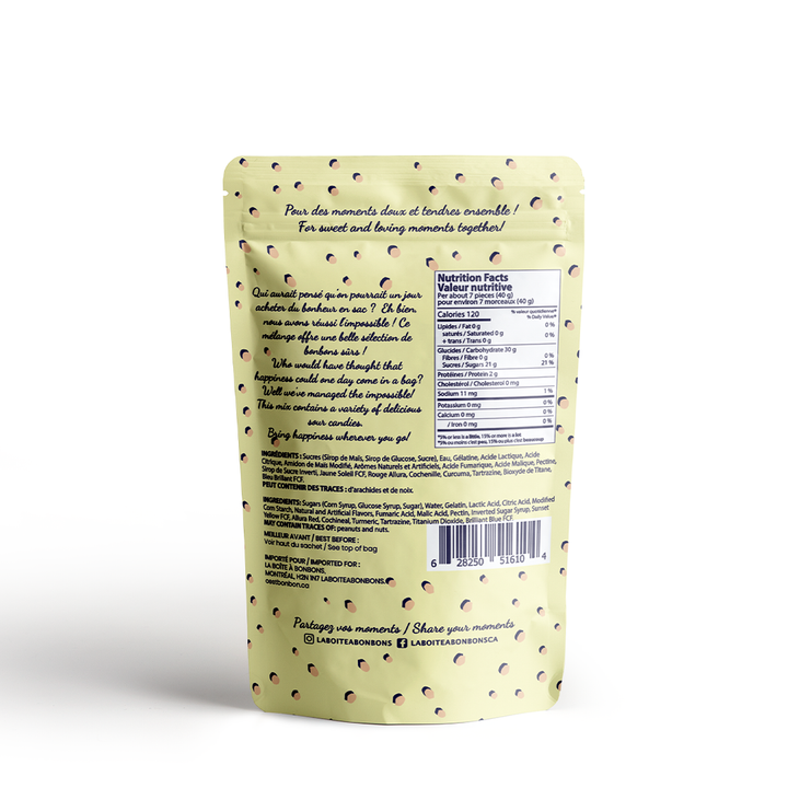 BonBon Gummy Candies - Sour Mix