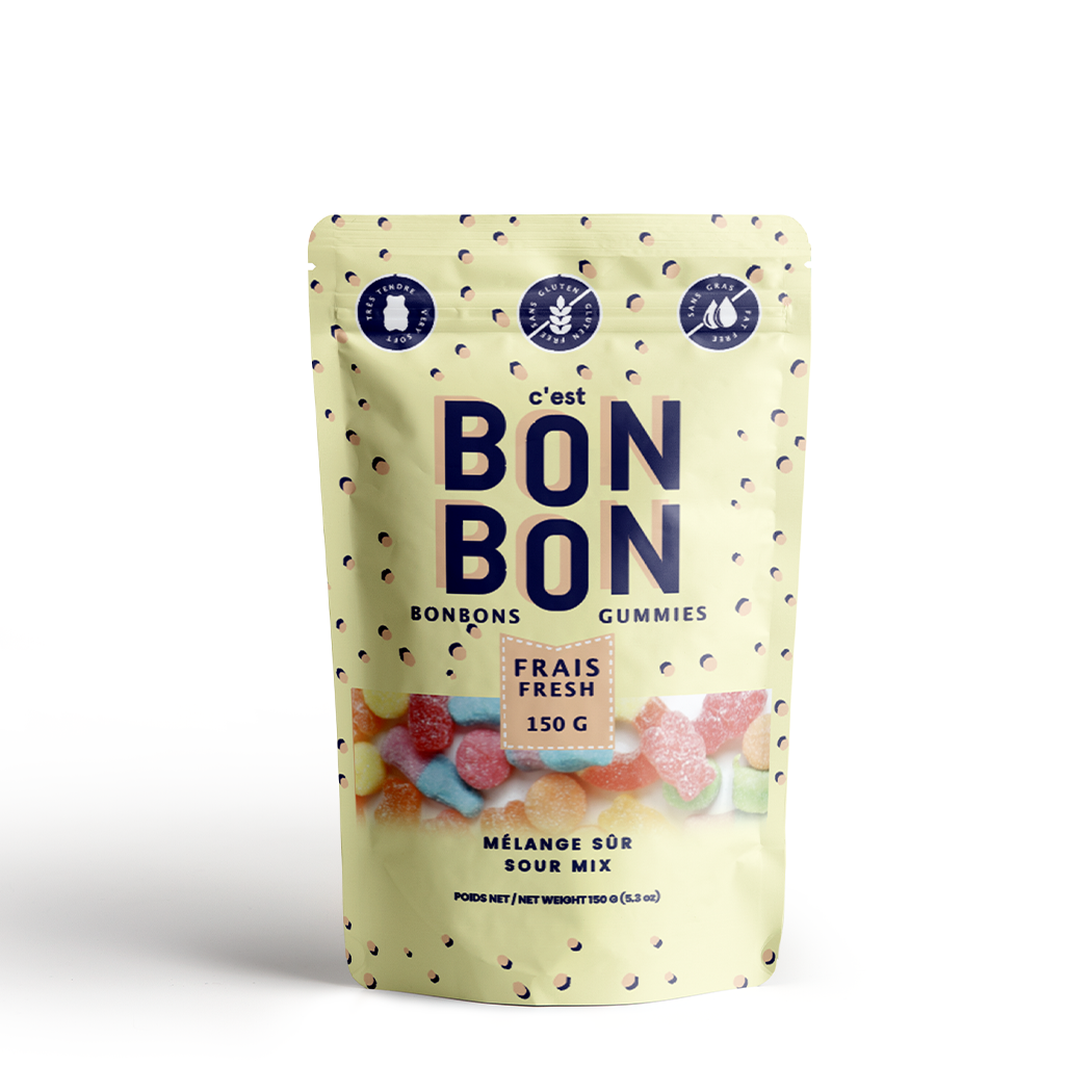 BonBon Gummy Candies - Sour Mix