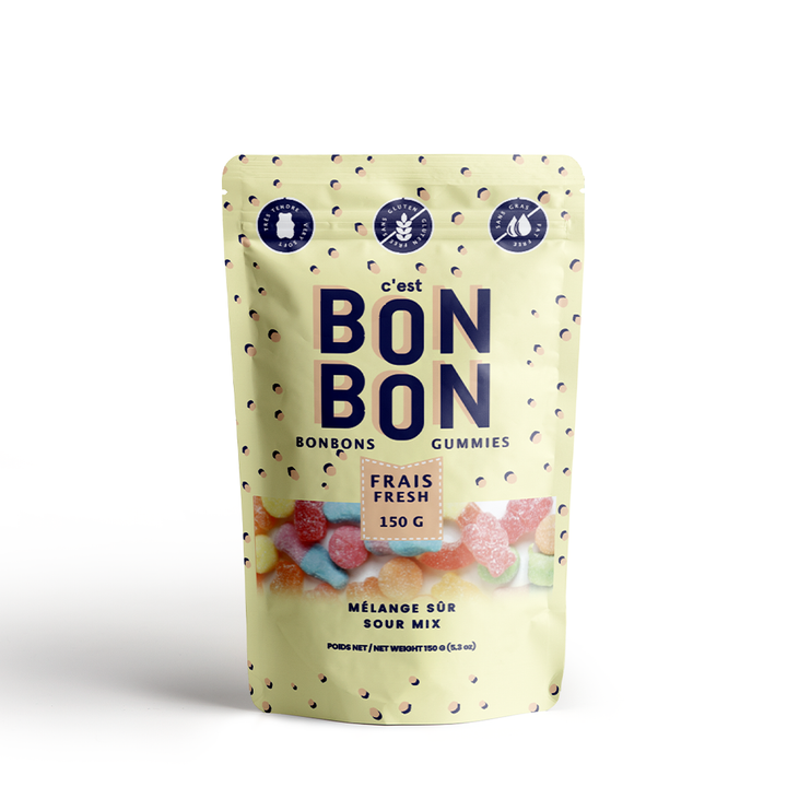 BonBon Gummy Candies - Sour Mix
