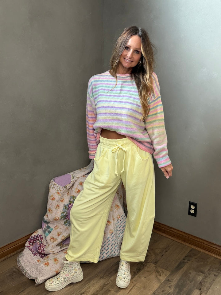 Pastel Stripes Sweater