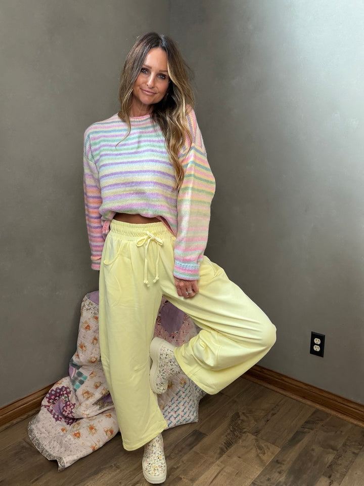 Pastel Stripes Sweater