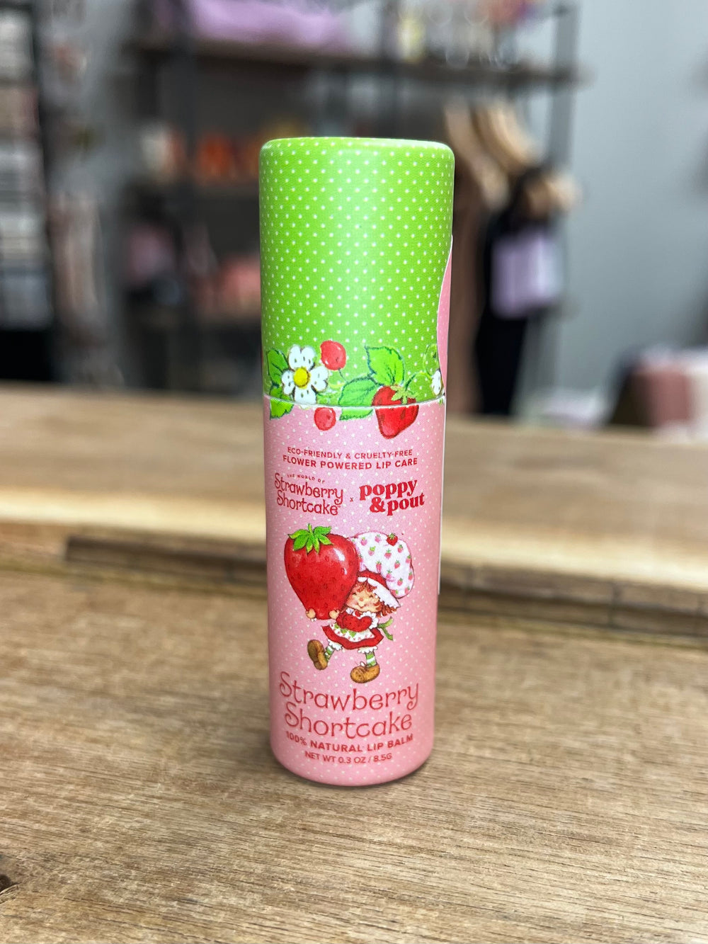 All natural lip balm with beeswax