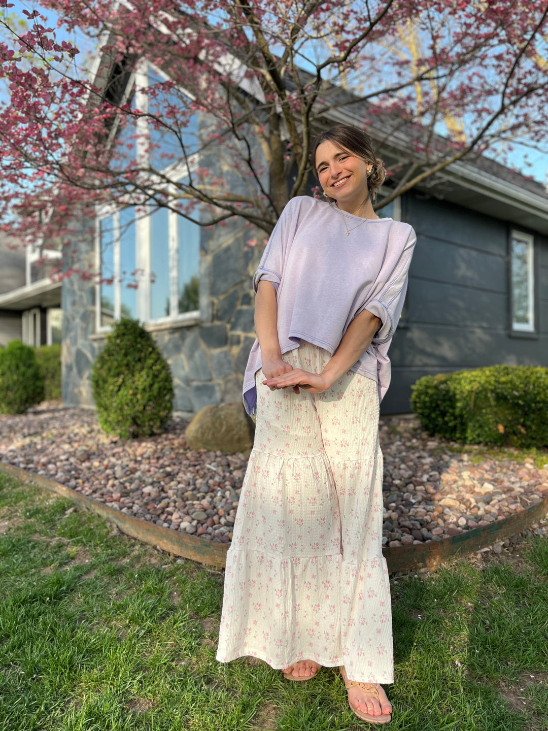 Flowy Floral Boho Pants