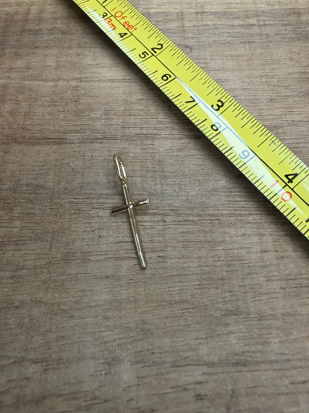 Gold Cross Charm