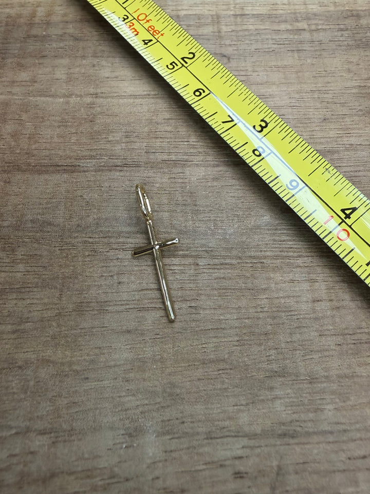 Gold Cross Charm