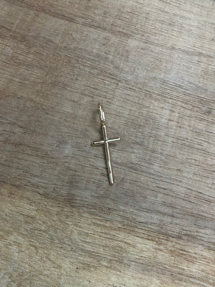 Gold Cross Charm
