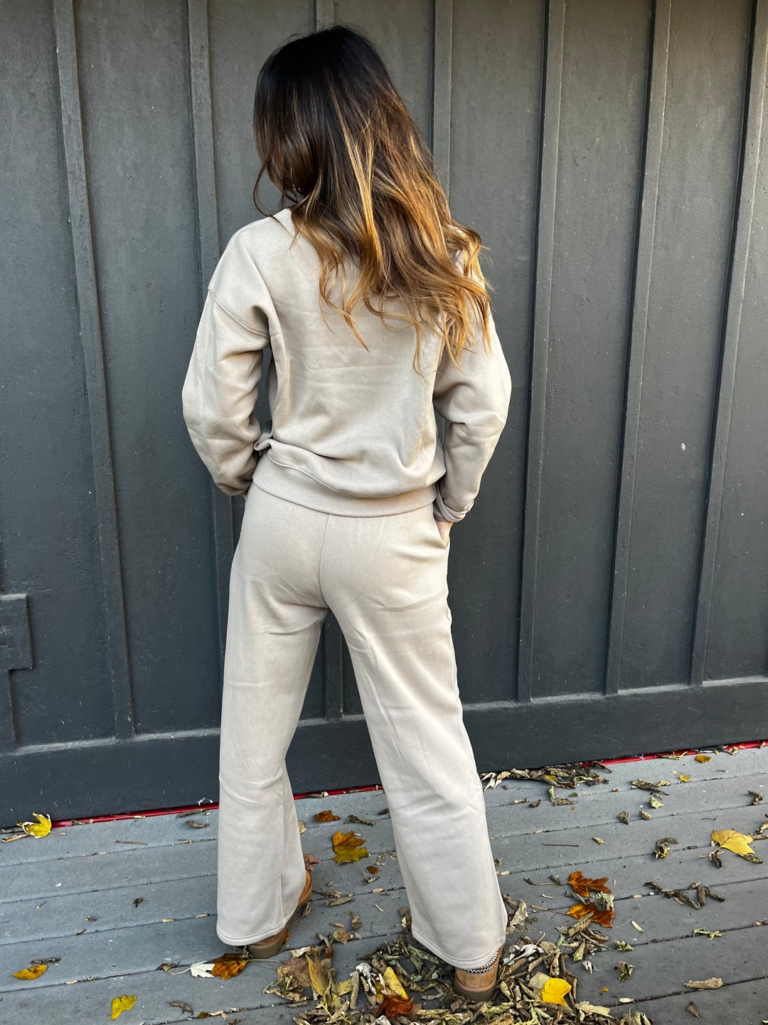 Cozy Fleece Pullover & Sweatpants Set