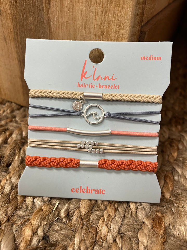 Celebrate Hair Tie Bracelets