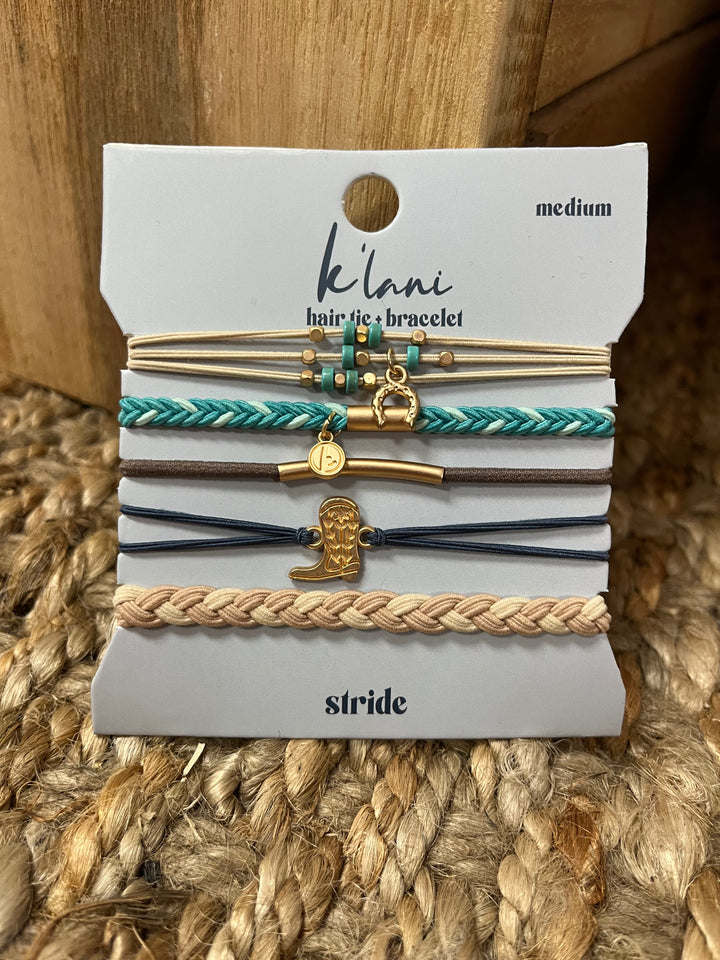 Stride Hair Tie Bracelets