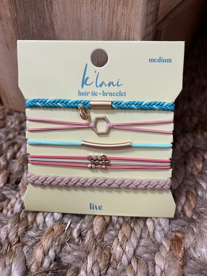 Live Hair Tie Bracelets