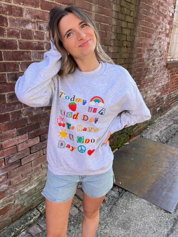 Good Day Graphic Sweatshirt