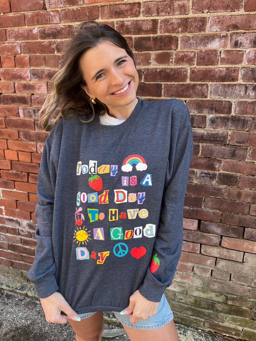 Good Day Graphic Sweatshirt