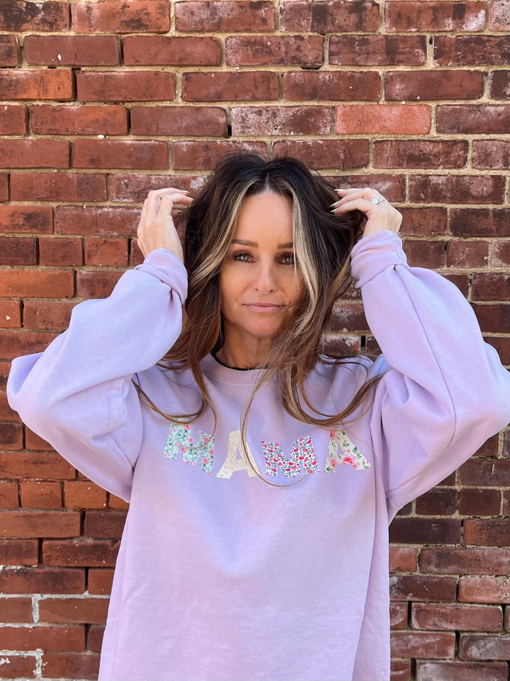 MAMA Comfort Colors Graphic Sweatshirt