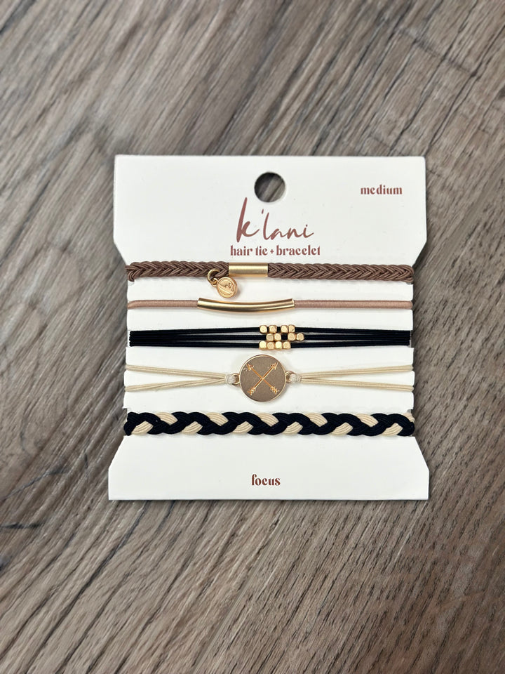 Focus Hair Tie Bracelets